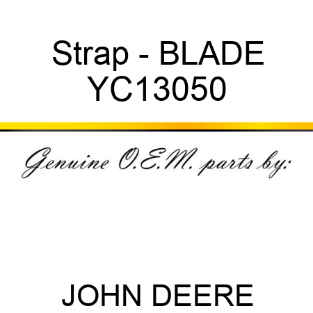 Strap - BLADE YC13050