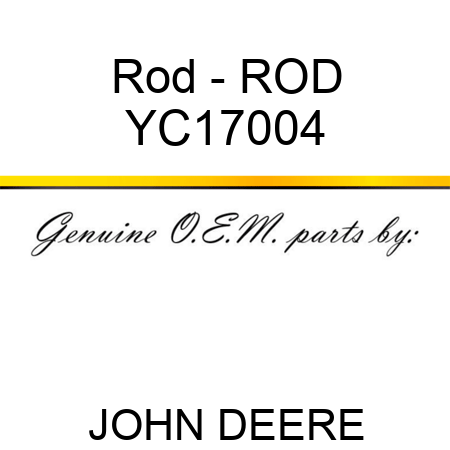 Rod - ROD YC17004