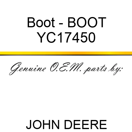 Boot - BOOT YC17450