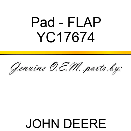 Pad - FLAP YC17674