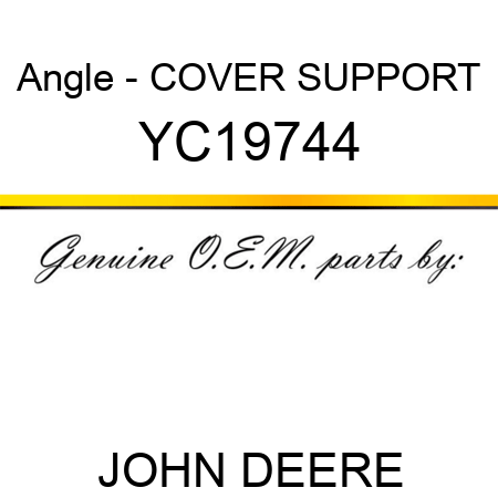 Angle - COVER SUPPORT YC19744