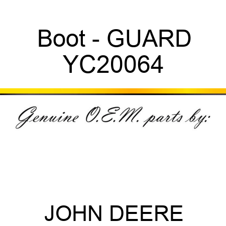Boot - GUARD YC20064