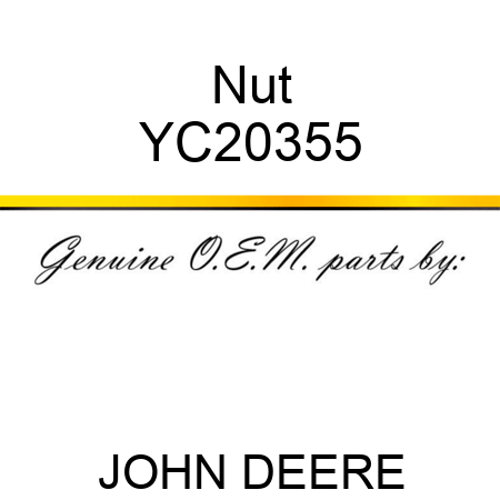 Nut YC20355
