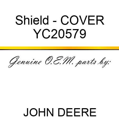 Shield - COVER YC20579