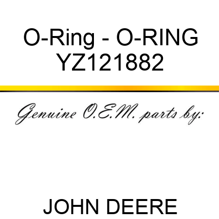 O-Ring - O-RING, YZ121882