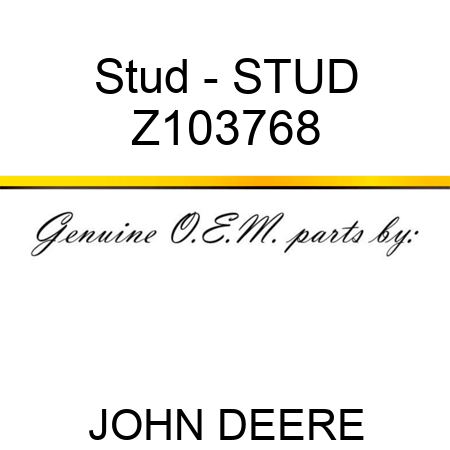 Stud - STUD Z103768
