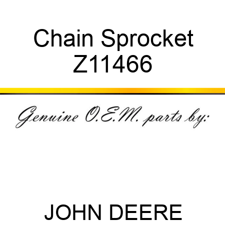 Chain Sprocket Z11466