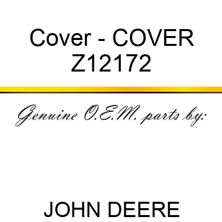 Cover - COVER Z12172