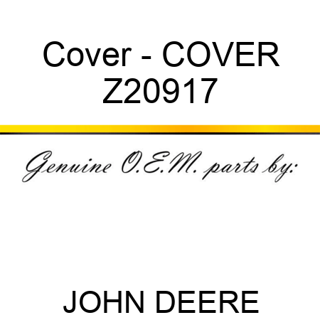 Cover - COVER Z20917