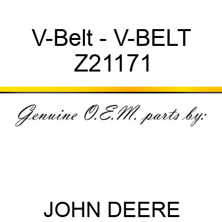 V-Belt - V-BELT Z21171