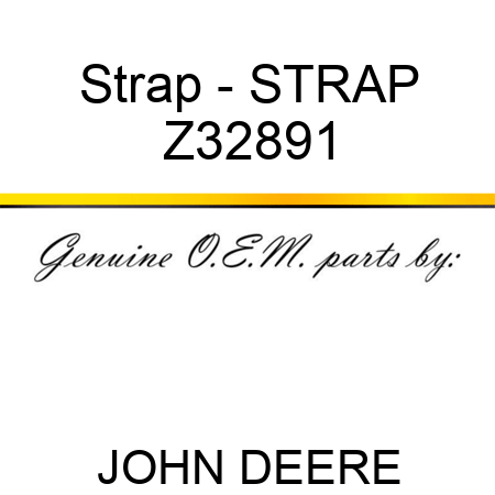 Strap - STRAP Z32891