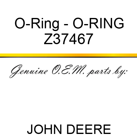 O-Ring - O-RING Z37467