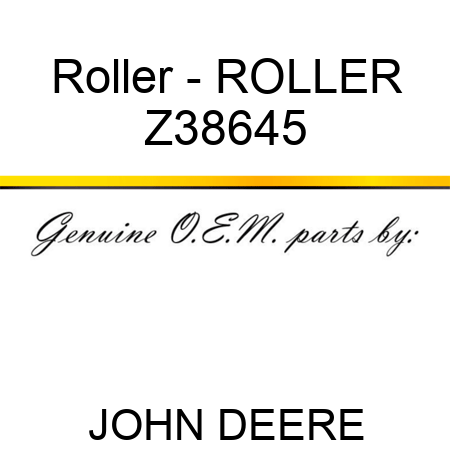Roller - ROLLER Z38645