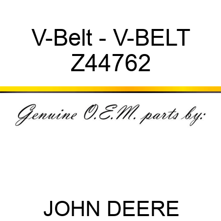 V-Belt - V-BELT Z44762