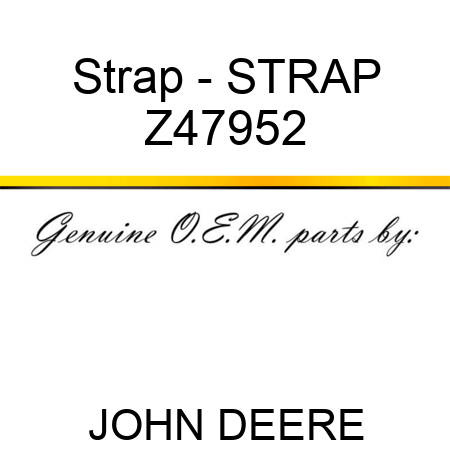Strap - STRAP Z47952