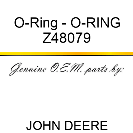 O-Ring - O-RING Z48079