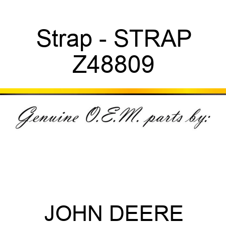 Strap - STRAP Z48809