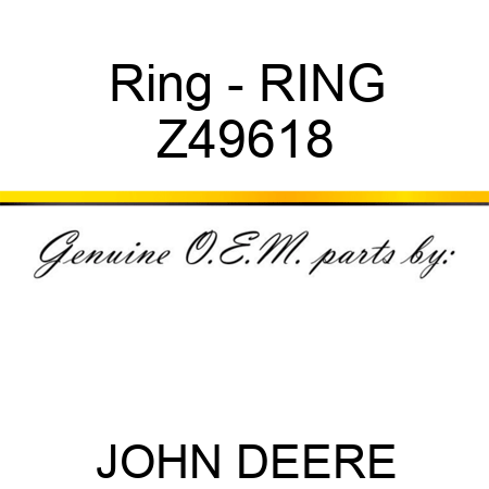 Ring - RING Z49618