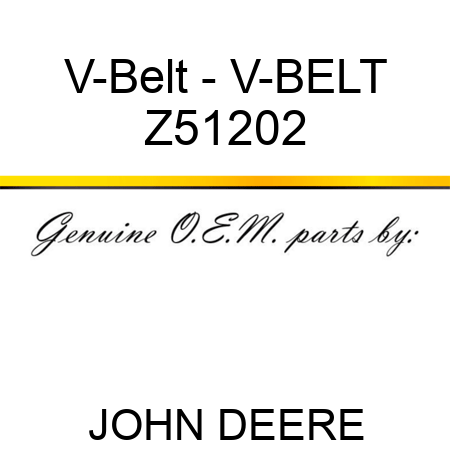 V-Belt - V-BELT Z51202