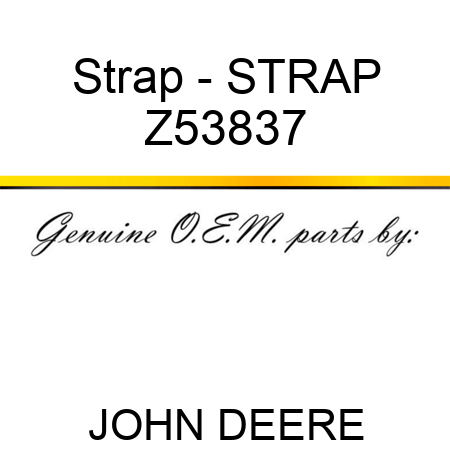 Strap - STRAP Z53837