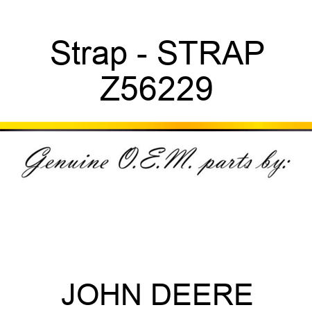 Strap - STRAP Z56229