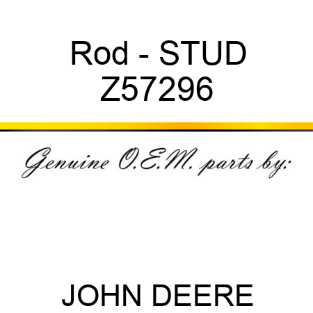 Rod - STUD Z57296