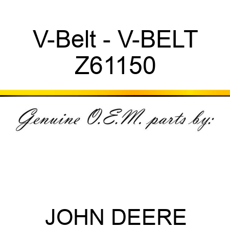 V-Belt - V-BELT Z61150