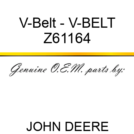 V-Belt - V-BELT Z61164