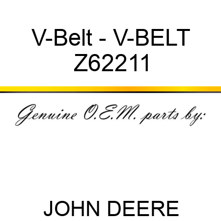 V-Belt - V-BELT Z62211