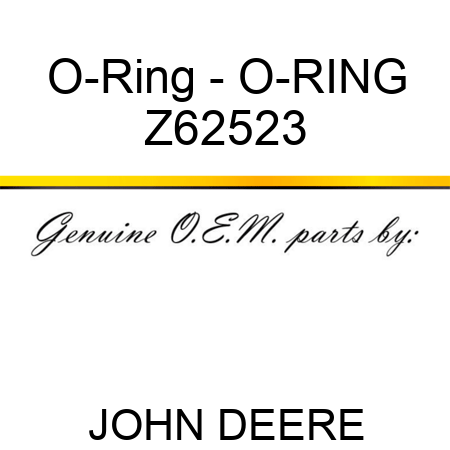 O-Ring - O-RING Z62523