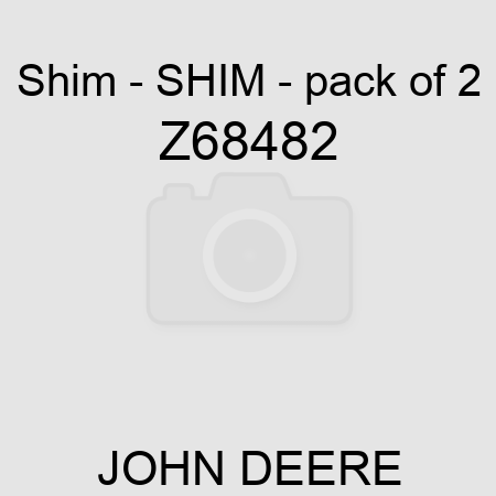 Shim - SHIM - pack of 2 Z68482