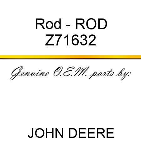 Rod - ROD Z71632