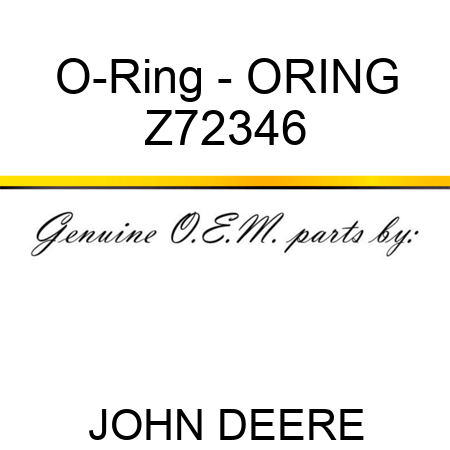 O-Ring - ORING Z72346