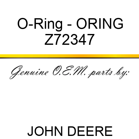 O-Ring - ORING Z72347