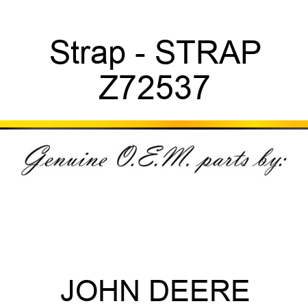 Strap - STRAP Z72537