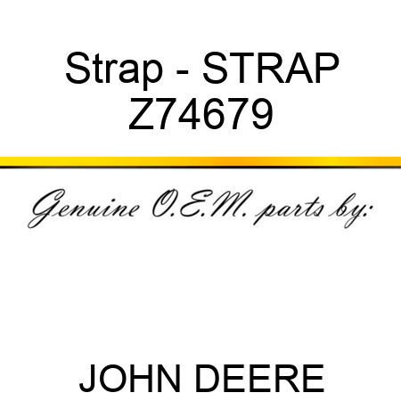 Strap - STRAP Z74679