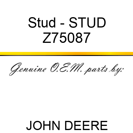 Stud - STUD Z75087