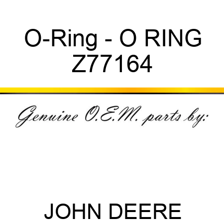 O-Ring - O RING Z77164