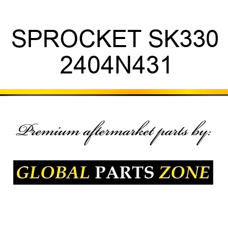 SPROCKET SK330 2404N431