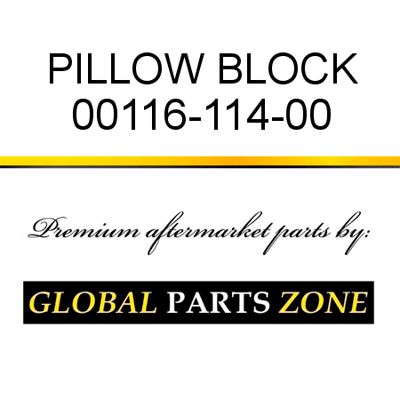 PILLOW BLOCK 00116-114-00