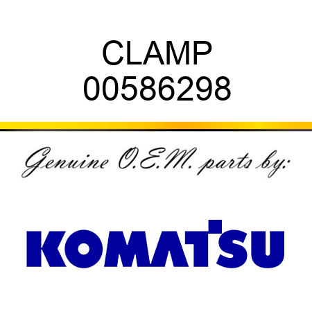 CLAMP 00586298