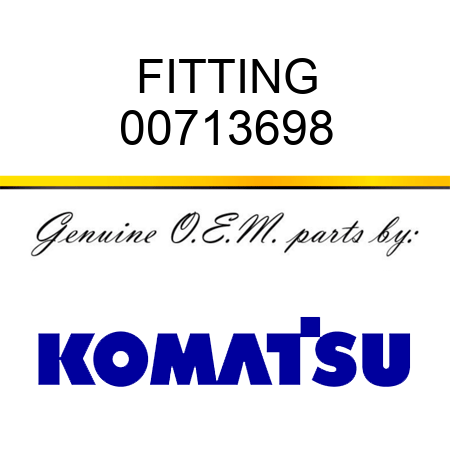 FITTING 00713698