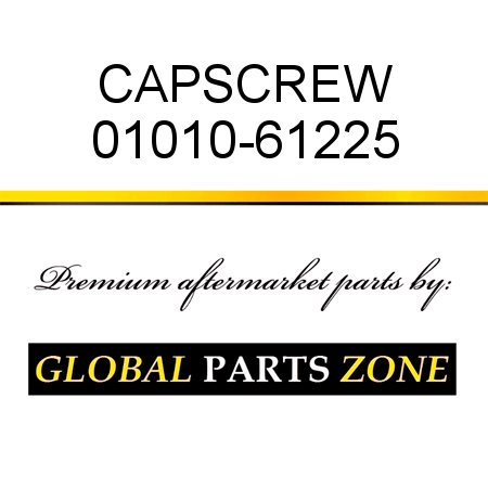 CAPSCREW 01010-61225