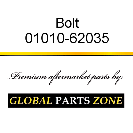 Bolt 01010-62035