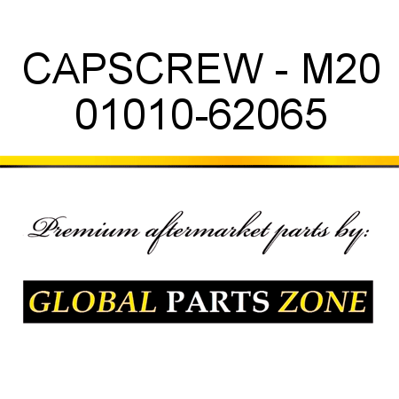 CAPSCREW - M20 01010-62065
