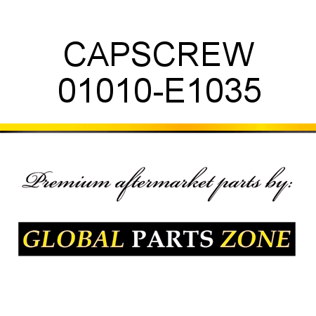 CAPSCREW 01010-E1035