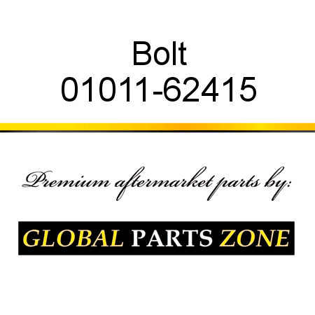 Bolt 01011-62415