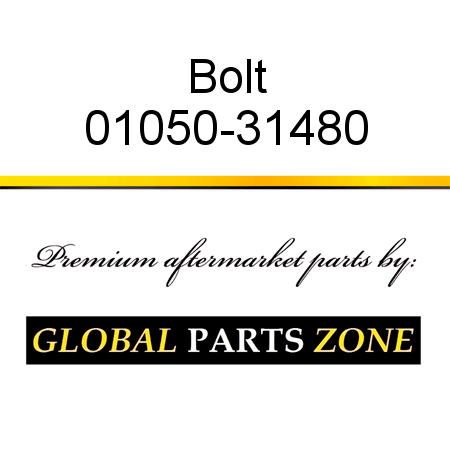 Bolt 01050-31480