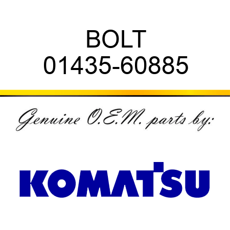 BOLT 01435-60885