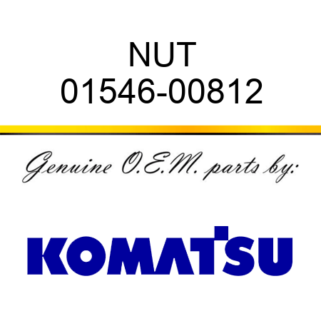 NUT 01546-00812